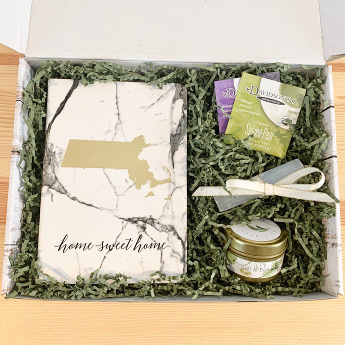 Home Sweet Selenite Home Gift Box